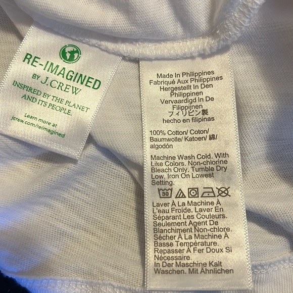 J.Crew Wine Bottles Collector Tee Graphic Short Sleeve T-Shirt Cheers! AZ085 NWT - Picture 11 of 12